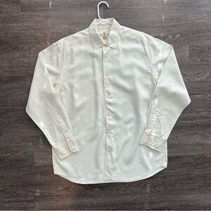 Tommy Bahama 100% Silk Pineapple Button Down Shirt